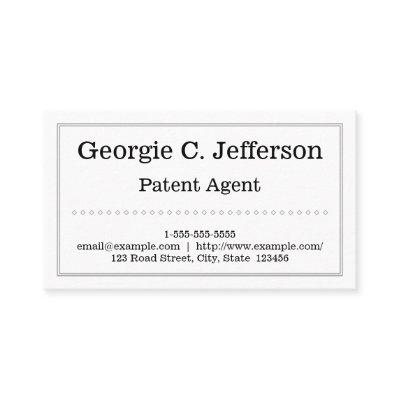 Clean and Plain Patent Agent