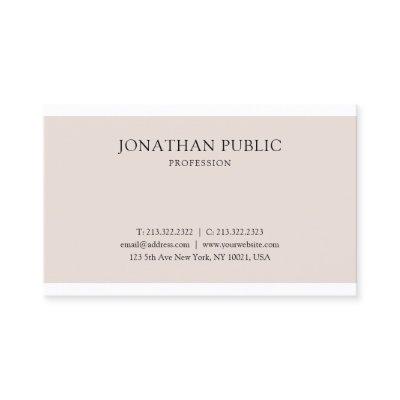 Clean Graphic Design Elegant Professional Plain