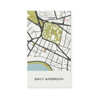 CLEAN HARVARD UNIVERSITY MASSACHUSETTS OUTLINE MAP