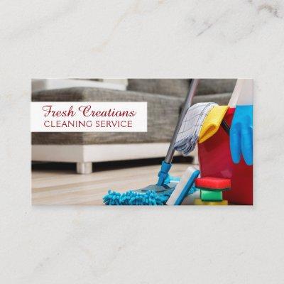 Clean Housecleaning Service Cleaning Supplies