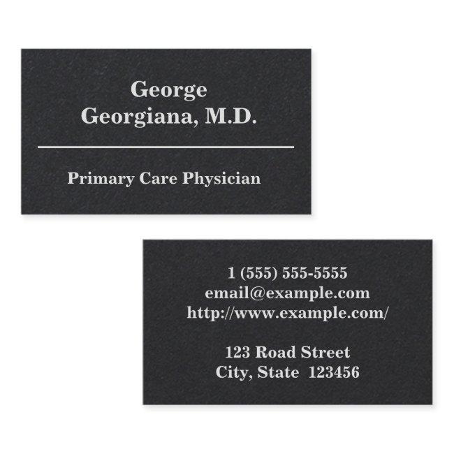 Clean Primary Care Physician