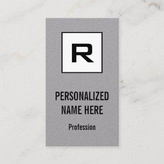 Clean, Simple, Business Manager Profile Card