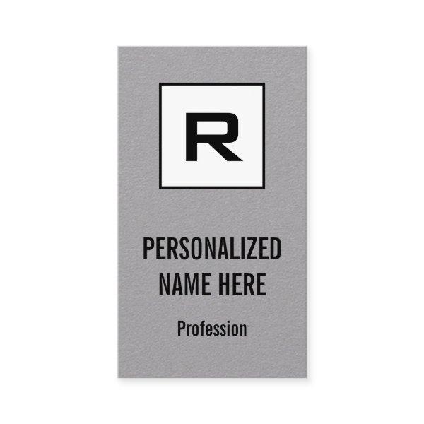 Clean, Simple, Business Manager Profile Card