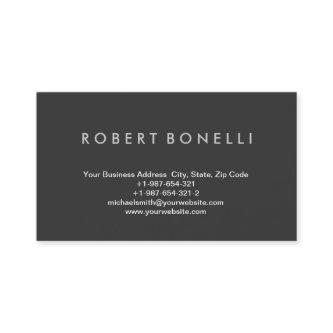Clean Simple Minimal Grey Standard