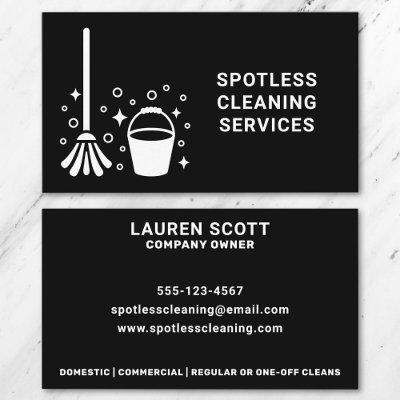 Cleaning Cleaner Mop And Bucket Bold Black