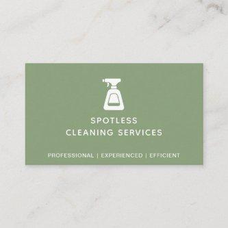 Cleaning Company Spray Bottle Sage Green