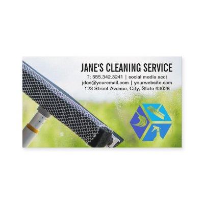 Cleaning Icons | Squeegee on Window