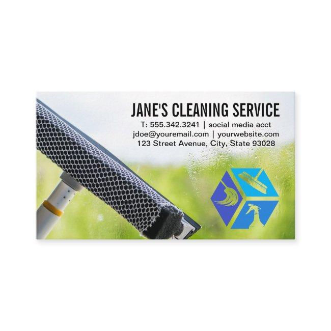 Cleaning Icons | Squeegee on Window