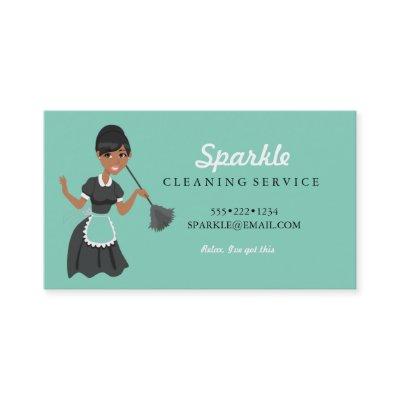 Cleaning Maid Service Character Featherduster Busi