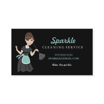 Cleaning Maid Service Character Featherduster