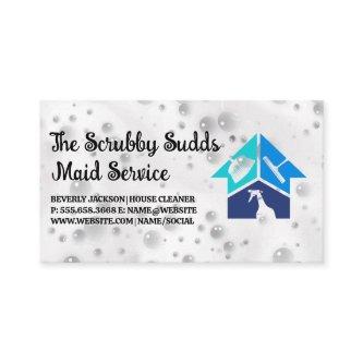 Cleaning Service Icons | Soapy Sud Bubbles