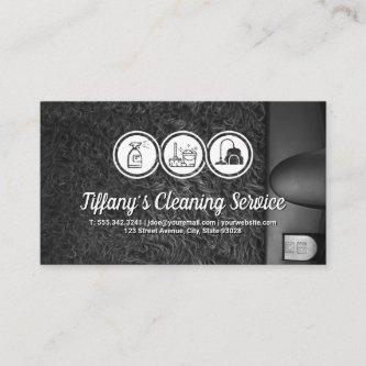 Cleaning Service Icons | Vacuuming Rug