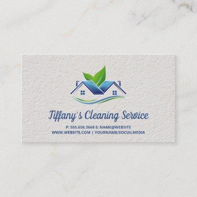 Cleaning Service | Maid Cleaning | House Logo