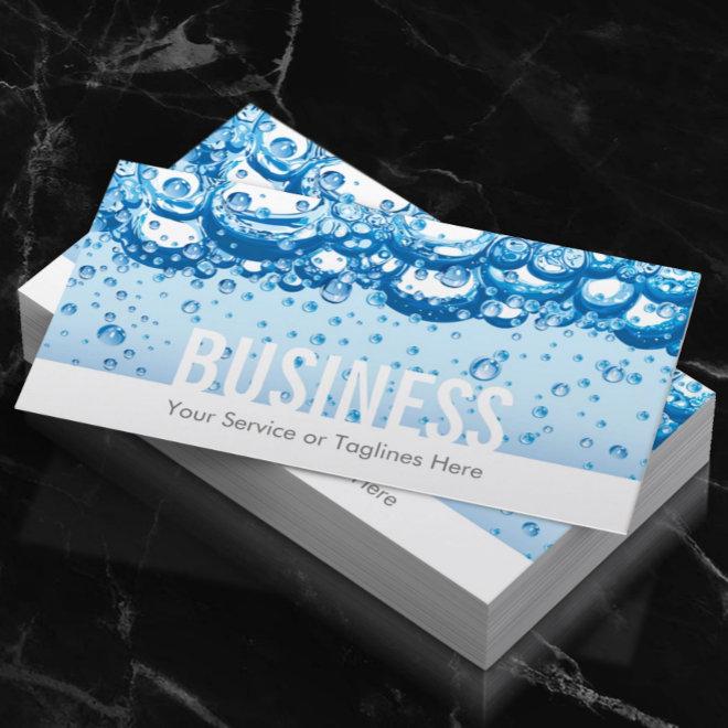Cleaning Service Professional Water & Bubbles Bold