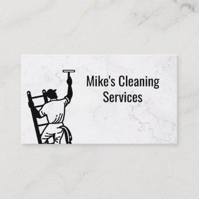 Cleaning Service | Window Cleaner Logo