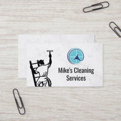 Cleaning Service | Window Cleaning Logo