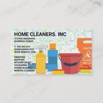 Cleaning Services and Supplies | Tiles Background
