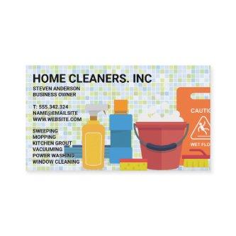 Cleaning Services and Supplies | Tiles Background