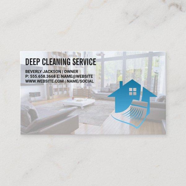 Cleaning Services | Broom House Logo
