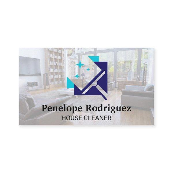 Cleaning Squeegee Logo | House Keeping Services