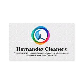 Cleaning Squeegee Modern Logo | Tiles