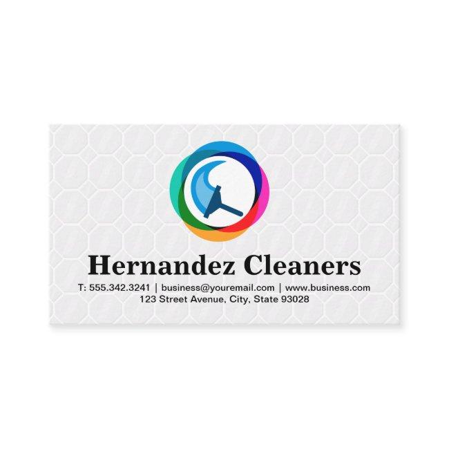 Cleaning Squeegee Modern Logo | Tiles