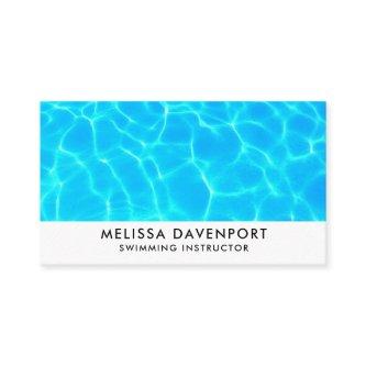Clear Blue Pool Water Photo