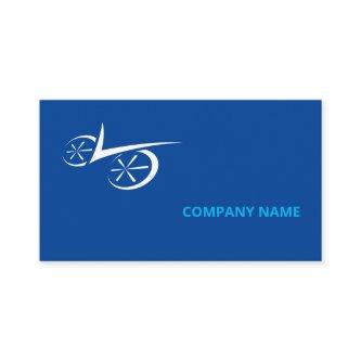Clever Black Defined Biking Template