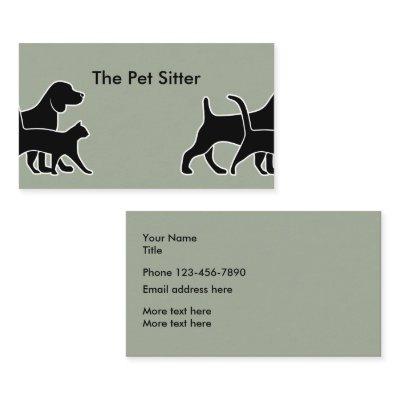 Clever Pet Sitter Design