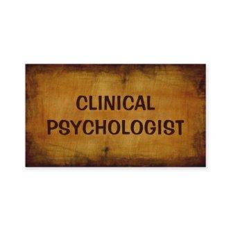 Clinical Psychologist Antique