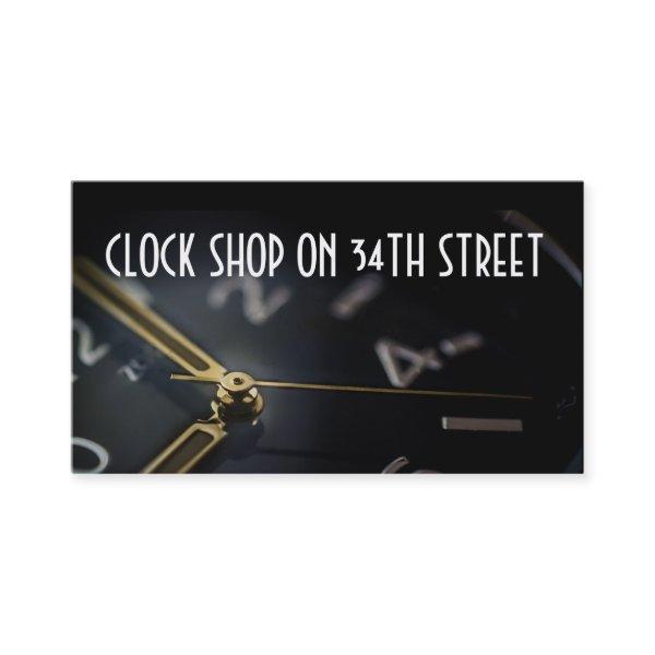Clock Shop Watch Repair Time