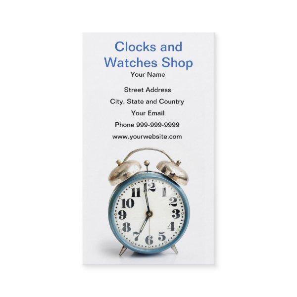 clocks and watches shop