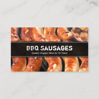 Close up Photo of Sausages on BBQ