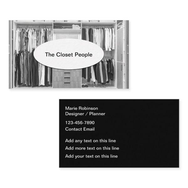 Closet Organizing And Design