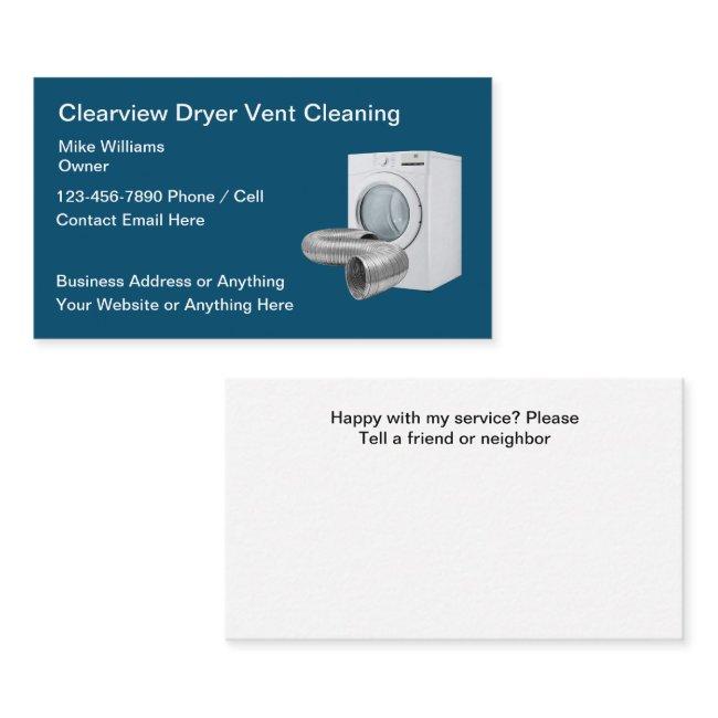 Clothes Dryer Vent Cleaning Home Services