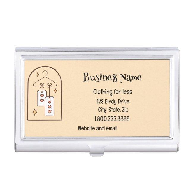 Clothing Consignment Second-hand Thrift Store Case