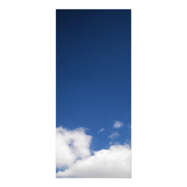 Clouds & Blue Sky Rack Card