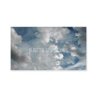 Cloudy Beautiful Fluffy Storm Clouds Heavenly