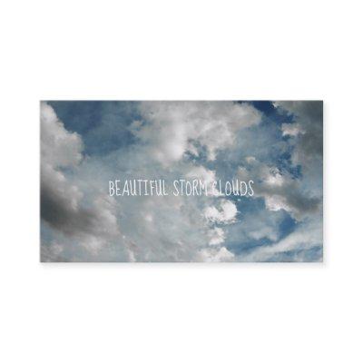 Cloudy Beautiful Fluffy Storm Clouds Heavenly