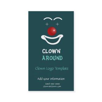 Clown Logo Template