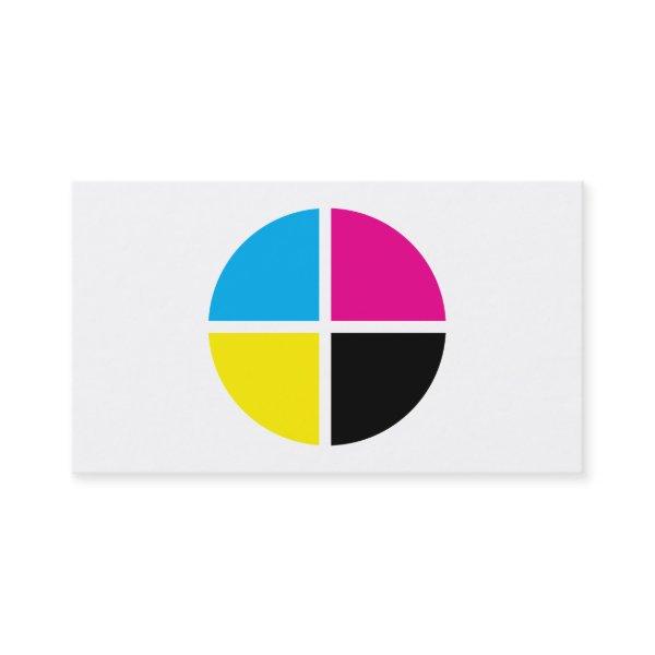 cmyk circle