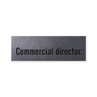 Coal Black Commercial Director Mini