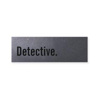 Coal Black Detective Mini