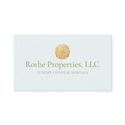 Coastal Real Estate Gold Sand Dollar