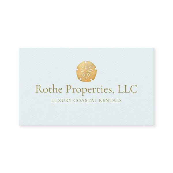 Coastal Real Estate Gold Sand Dollar