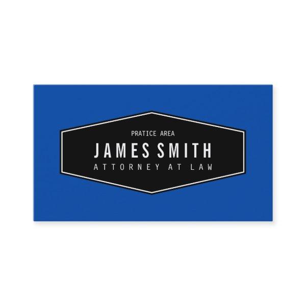 Cobalt Retro Elegant Attorney