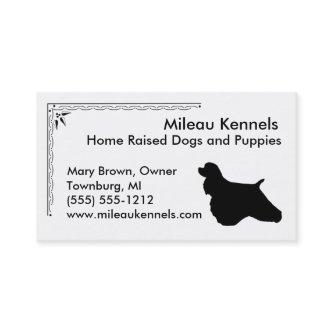 Cocker Spaniel Black and White