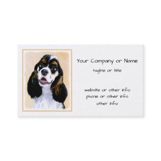 Cocker Spaniel (Parti) Painting - Original Dog Art