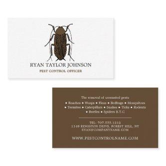 Cockroach Design, Pest Control