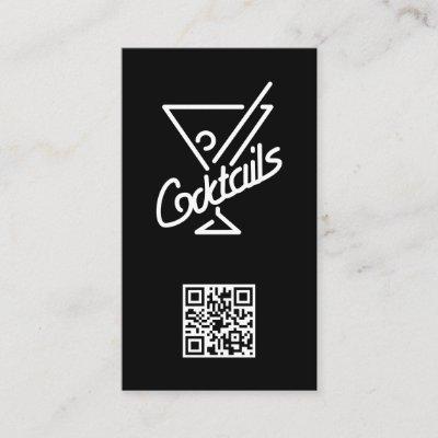 Cocktails / Bartender / QR Barcode